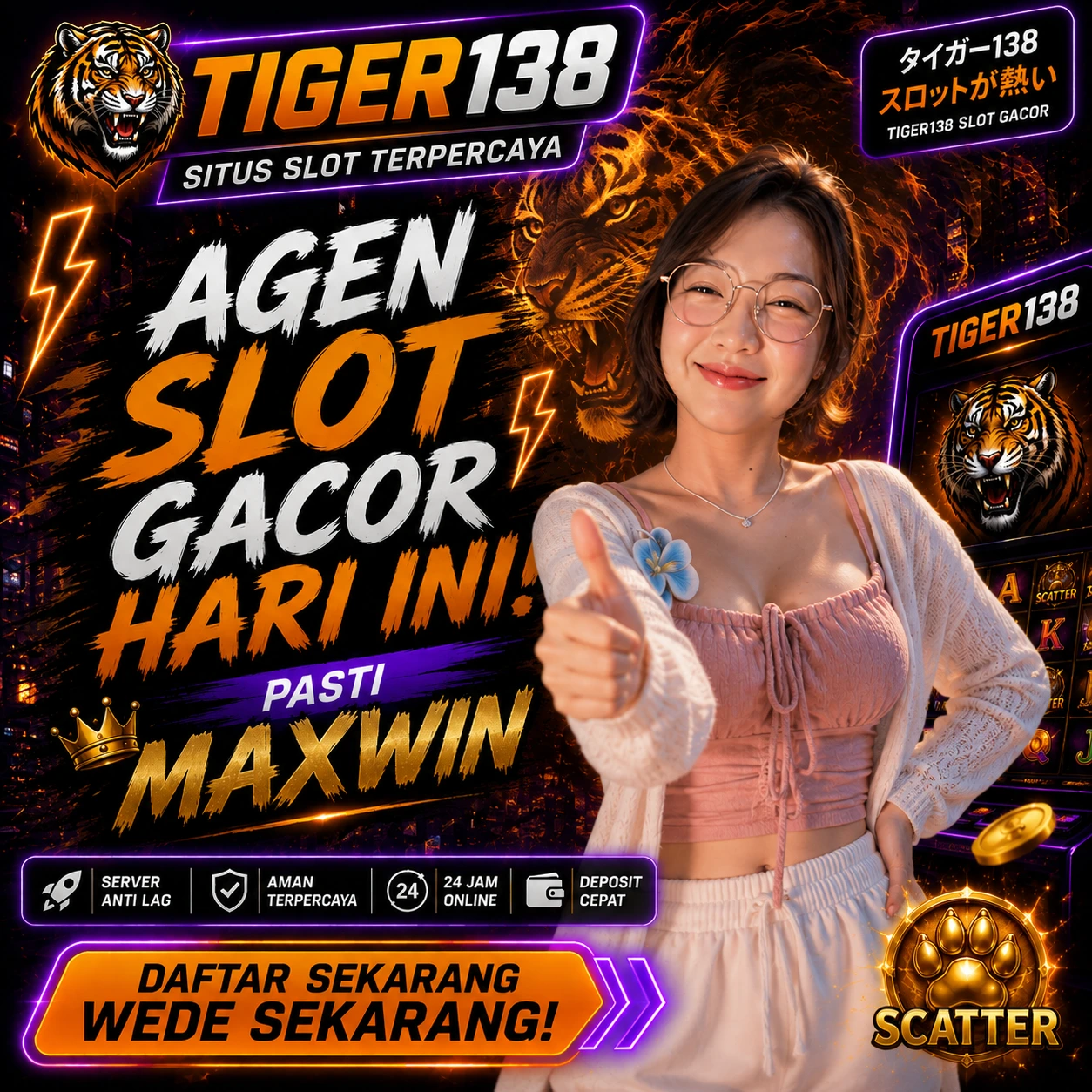 TIGER138 ️♨️ Theoriginalpizzaplus Situs Slot Thailand Gacor Dengan Sistem Tepat Gampang Pecah X 1000 Hari Ini
